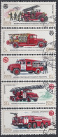 USSR 5559-5563,used,falc Hinged,firemen - Used Stamps