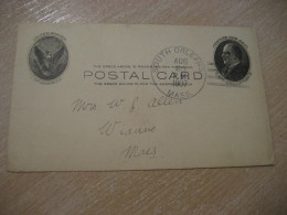 SOUTH ORLEANS 1907 To Wianno USA Cancel Postal Stationery Card USA - Lettres & Documents