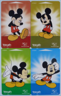 New Zealand - GPT - Set Of 4 - Walt Disney's - Mickey Mouse Story Part 5 - Mint - New Zealand