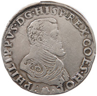 NETHERLANDS HOLLAND 1/2 PHILIPSDAALDER N.D. Delm 71 Philip II Of Spain (1556-1598) #t031 0001 - …-1795 : Vereinigte Provinzen