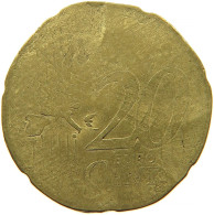 GERMANY BRD 20 CENTS 2002 FEHLPRÄGUNG #t030 0485 - Germany