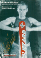 Autogramm AK Skispringer Andreas Swider Widhölzl 02-03 ÖSV St. Johann In Tirol Fieberbrunn Österreich Olympiasieger 2006 - Authographs