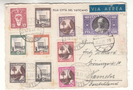 Vatican - Carte Postale De 1939 - Oblit Citta Del Vaticano - Exp Vers Hameln - - Lettres & Documents