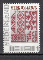 Nederland Persoonlijke Zegels: "merkwaardig" Merklap : Rechts Ontbreekt Een Tandje - Used Stamps