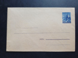 Yugoslavia 1950's Letter With Printed 3 Dinara Stamp "fisherman" , Unused (No 3084) - Brieven En Documenten