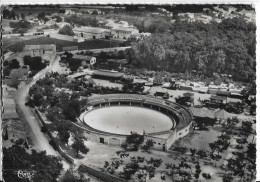 HERAULT  LUNEL  VUE AERIENNE  LES ARENES   (Editeur  COMBIER ) - Lunel