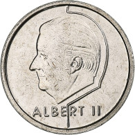 Belgique, Albert II, Franc, 2001, Nickel Plated Iron, SPL, KM:188 - 1 Frank