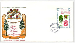 Neue Hebriden FDC 310 Als Ersttagsbrief #NK438 - Vanuatu (1980-...)