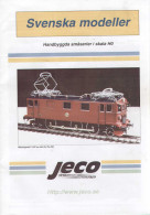 Catalogue JECO 2003  - Svenska Modeller - Handbyggda Småserier I Skala HO  - En Suédois - Sin Clasificación
