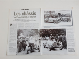 Coupure De Presse Sport Automobile Cyclecar Saga - Les Châssis - Other & Unclassified