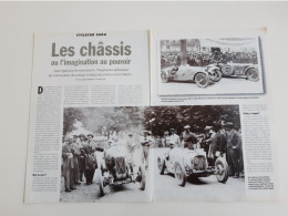 Coupure De Presse Sport Automobile Cyclecar Saga - Les Châssis - Autres & Non Classés