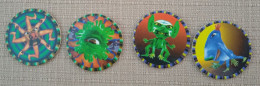 POG 035, Lot De 4 Pogs Official Game West 1955 - Autres & Non Classés