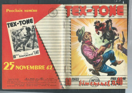 Bd " Tex-Tone  " Bimensuel N° 133 "  La Bande à Gorman  "      , DL  10 Novembre 1962  - BE- RAP 0801 - Small Size