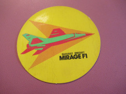 Militaria/ Auto-Collant D'époque/ MIRAGE F1 / Dassault-Breguet/ TaKtik/Vers 1975-1985         AV41 - Aviazione