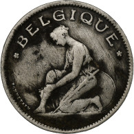 Belgique, Albert I, Franc, 1929, Bruxelles, Bon Pour 1 Franc, Nickel, TB+, KM:89 - 1 Frank