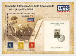 Romania / Roemenië - Postfris / MNH - Sheet Stamp Exhibition 2024 - Unused Stamps