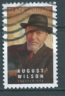 VEREINIGTE STAATEN ETATS UNIS USA 2021 AUGUST WILSON, PLAYWRIGHT F USED SN 5555 MI 5788 YT 5397 - Used Stamps