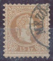 1867. Typography 15kr Stamp - Gebraucht