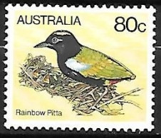 Australia - MNH ** 1980 :   Rainbow Pitta  -  Pitta Iris - Pájaros Cantores (Passeri)