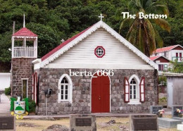 Saba Island The Bottom Church New Postcard - Saba