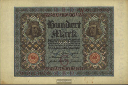 German Empire Rosenbg: 67a, 7stellige Kontrollnummer Used (III) 1920 100 Mark - 100 Mark