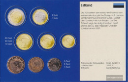 Estonia EST1- 3 Stgl./unzirkuliert Mixed Vintages From 2011 Kursmünze 1, 2 And 5 CENT - Estonia