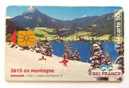 Télécarte France - La Montagne ça Vous Gagne - Unclassified
