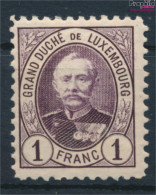 Luxemburg 64C Postfrisch 1891 Adolf (10368672 - 1891 Adolphe Voorzijde