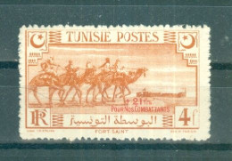 TUNISIE - N°271* MH Trace De Charnière SCAN DU VERSO.  Série "Général Mast" Au Profit De L'oeuvre Des Combattants. - Nuovi