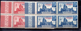 Kouang-Tcheou Bloque De Cuatro Nº Yvert 138/39 ** - Unused Stamps