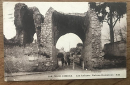 CPA NICE GIMIEZ 06 Les Arènes, Ruines Romaines - Bauwerke, Gebäude