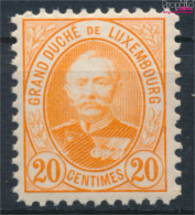 Luxemburg 59D Postfrisch 1891 Adolf (10368830 - 1891 Adolphe Front Side