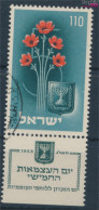 Israel 87 Mit Tab (kompl.Ausg.) Gestempelt 1953 Unabhängigkeit (10369185 - Gebruikt (met Tabs)