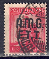 Italien / Triest Zone A - 1947 - Serie Demokratie, Nr. 11, Gestempelt / Used - Used