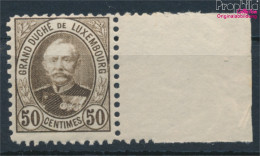 Luxemburg 63D Postfrisch 1891 Adolf (10368792 - 1891 Adolphe Voorzijde