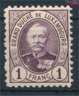 Luxemburg 64D Postfrisch 1891 Adolf (10368790 - 1891 Adolfo Di Fronte