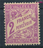 Andorra - Französische Post P19 Mit Falz 1937 Portomarken (10368735 - Unused Stamps