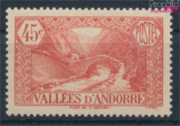 Andorra - Französische Post 34 Postfrisch 1932 Landschaften (10368776 - Unused Stamps