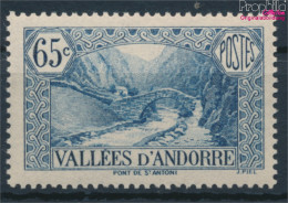 Andorra - Französische Post 64 Postfrisch 1937 Landschaften (10368409 - Nuovi