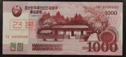 North Korea Nordkorea - 2008 - 1000 Won (Specimen) - P64s UNC - Korea, Noord