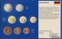 FRD (FR.Germany) D1 - 3 Stgl./unzirkuliert Mixed Vintages From 2002 Kursmünzen 1,2 And 5 CENT - Germania