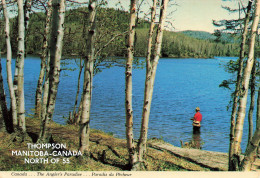 CANADA - Thompson Manitoba - The Angler's Paradise - Paradis Du Pêcheur - Fishing Amidst - Carte Postale - Thompson