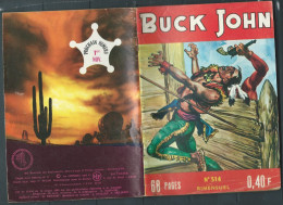 Bd " Buck John   " Bimensuel N° 314 " LA MALLE " Surprise "      , DL  N° 40  1954 - BE-   BUC 0102 - Small Size