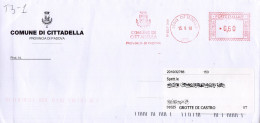 Stemma Comune Di Cittadella (Provincia Di Padova ) Su Busta Tipo 3 Anno 2010 - Covers