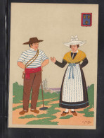 CARTE POSTALE NON CIRCULEE  FETES - COUTUMES ET COSTUMES - Sonstige & Ohne Zuordnung