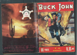 Bd " Buck John   " Bimensuel N° 162 "  Le Bayard Du Far-west "      , DL  N° 40  1954 - BE-   BUC 0304 - Petit Format