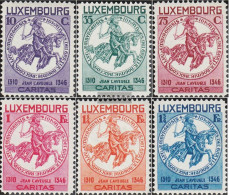 Luxembourg 259-264 (complete Issue) Unmounted Mint / Never Hinged 1934 Children's Aid - Ungebraucht