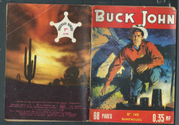 Bd " Buck John   " Bimensuel N° 160 "  Chantage à Alkali    , DL  N° 40  1954 - BE-   BUC 0702 - Petit Format