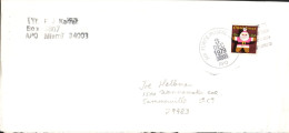 USA ETATS UNIS SEUL SUR LETTRE DE AIR FORCE POSTAL POUR LA FRANCE 1979 - Storia Postale