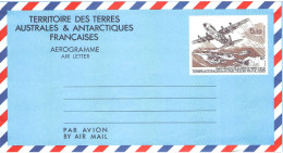 Aérogramme Poste Aérienne ,inauguration De La Piste De Terre Adelie - Neuf** - Enteros Postales